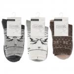 GALANTE Носки из монгольской шерсти, 11% шерсть, 12% анг, 24% акр, 21%п/а, 27%п/э, 5%спан, р. 23-25,