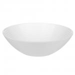 MILLIMI Бароло Салатник 24см белый опаловое стекло