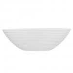 MILLIMI Бароло Салатник 24см белый опаловое стекло