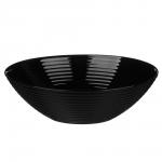 MILLIMI Бароло Салатник 24см черный опаловое стекло