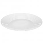 MILLIMI Бароло Тарелка обеденная 24см белая опаловое стекло