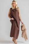 Платье  2137/04/Коричневый