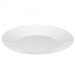 MILLIMI Бароло Тарелка подстановочная 26,6см белая опаловое стекло