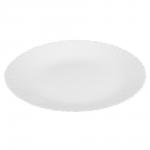 MILLIMI Бьянко Плюс Блюдо круглое 30см опаловое стекло