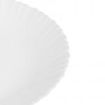 MILLIMI Бьянко Плюс Блюдо круглое 30см опаловое стекло