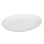 MILLIMI Бьянко Плюс Блюдо овальное 30см опаловое стекло