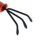 INBLOOM Набор садового инвентаря 21 см (совок, рыхлитель, корнеудал) металл с пласт. ручкой