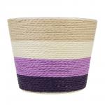 INBLOOM Кашпо плетеное 13х10.5х9см, бумажная лоза, ПП
