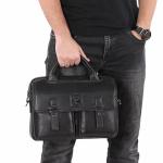 Портфель 3885Z black Zinimsk