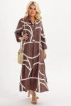 Платье  6145/07/Кофейный