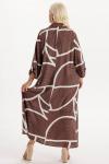 Платье  6145/07/Кофейный