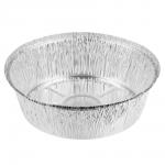 Форма для запекания, алюминиевая фольга, d20,5cм, дно d16,7см, 1405мл, L-край, 99-02