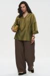 Блуза "Мистерия" оливковый
