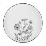 MILLIMI Адриа Тарелка десертная 20x2.1см опаловое стекло