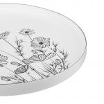 MILLIMI Адриа Тарелка подстановочная 27x2.2см опаловое стекло