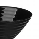 MILLIMI Бароло Салатник 12,7см черный опаловое стекло