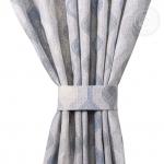 Шторы для гостиной с подхватом Эстетик