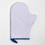 Кухонный набор Blue flowers: варежка-прихватка 20?28 см, прихватка 19?19 см,100% хлопок