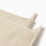 Кухонный набор «Этель» Home, варежка-прихватка 18?29 см, прихватка 19?19 см, молочный