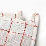 Кухонный набор «Этель» Bright cage: варежка-прихватка 20?27 см, прихватка 19?19 см, 100% хлопок