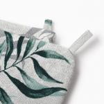 Кухонный набор «Доляна» Tropics: варежка 20?27 см, прихватка 19?19 см, 100% хлопок, 164 г/м?