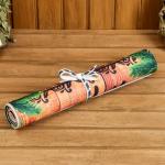 Коврик - лежак для бани и сауны с принтом «Хозяин Бани», 150?50 см, полиэфир, «Банная забава»