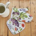 Варежка - прихватка «Этель. Фруктовый сад», 20?27 см, 100% хлопок, ватин 250 г/м?