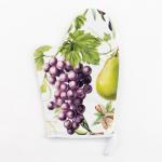 Варежка - прихватка «Этель. Фруктовый сад», 20?27 см, 100% хлопок, ватин 250 г/м?