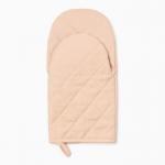 Варежка - прихватка «Этель» Kitchen, 15?28 см, саржа, 100% хлопок, бежевая