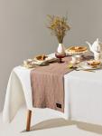 Дорожка на стол «Этель» Woody 40?135±3 см, лён 100%, плотность 190 г/м?, бежевая
