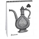 Блокнот для пастели, 30 л., А5 на гребне  Ice, белый лед, 160 г/м2, холст, БPr/I