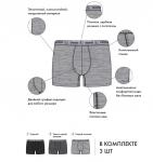 Набор трусов (3 шт.) муж BeGood