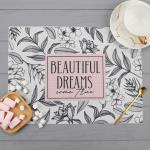 Салфетка на стол «Доляна» Beautiful dreams, 40?29 см