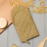 Варежка - прихватка «Этель» Kitchen, 15?28 см, саржа, 100% хлопок