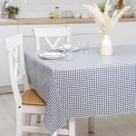 Клеёнка на стол Доляна «Клетка», на нетканой основе, ширина 137 см, рулон 20 м, МИКС