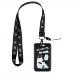 Бейдж вертикальный MESHU Fancy Cat, 110*70мм, лента с карабином, 2D печать, опп пакет, европодвес, MS_65636