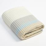 Полотенце банное вафельное «Этель» Waffle, 70?140 см, 100% хлопок, 280 г/м?, бежевое