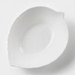 Салатник Avvir «Лист», 700 мл, 22?17?8 см, стеклокерамика