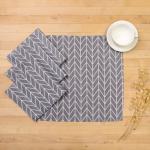 Набор декоративных салфеток «Доляна. Ёлочка», 40?40 см, 4 шт.