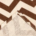 Набор кухонный «Доляна»: скатерть 145?200 см, салфетки 40?40 см-4 шт., рогожка 200 г/м?, коричневый