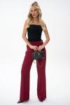 Брюки Агния (бордовый)