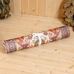 Коврик - лежак для бани и сауны с принтом «Ретро 2», 150?50 см, полиэфир