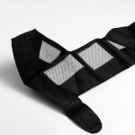 Аппликатор на плечи, согревающий, турмалиновый, цвет чёрный