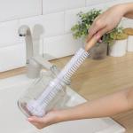 Ёрш для посуды Доляна Meli, 36?6 см, бамбуковая ручка