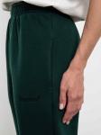 Брюки джоггеры женские малахит с начесом
