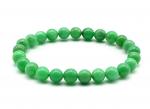 Браслет женский Хризопраз шарик 7мм, 12,4г