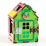 Бизиборд деревянный для детей, МИКС