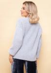 3663 Джемпер женский цвет св.голубой