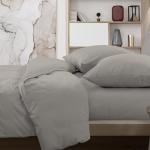 КПБ евро перкаль Актив "Wenge" (70х70) рис. 86022-13 Серый