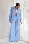 Костюм Niv Niv 1129 жемчужно -голубой